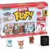 Funko Rudolph the Red-Nosed Reindeer Bitty Pop! Mini-Figure 4-Pack - Select Set(s)