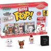 Funko Rudolph the Red-Nosed Reindeer Bitty Pop! Mini-Figure 4-Pack - Select Set(s)