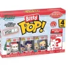Funko Rudolph the Red-Nosed Reindeer Bitty Pop! Mini-Figure 4-Pack - Select Set(s)