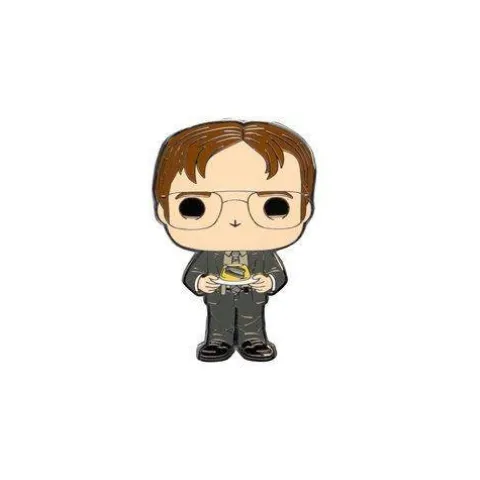 Funko The Office Dwight Schrute Disguises Pop! Blind-Box Enamel Random Pin - (1) box with (1) Pin
