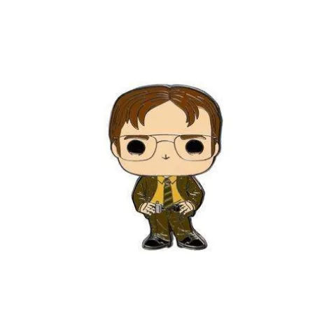 Funko The Office Dwight Schrute Disguises Pop! Blind-Box Enamel Random Pin - (1) box with (1) Pin