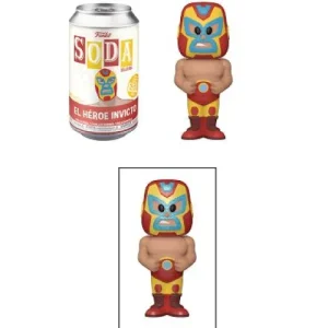 Funko Vinyl Soda Figure - Limited Edition - Marvel Lachadores - El Heroe Invicto (Iron Man)
