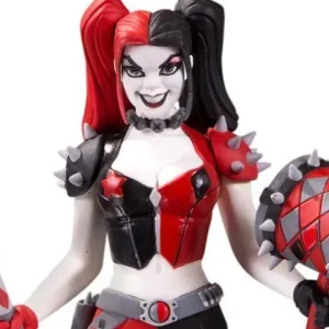 DC Direct Harley Quinn Red White and Black Statue by Amanda Conner Statue