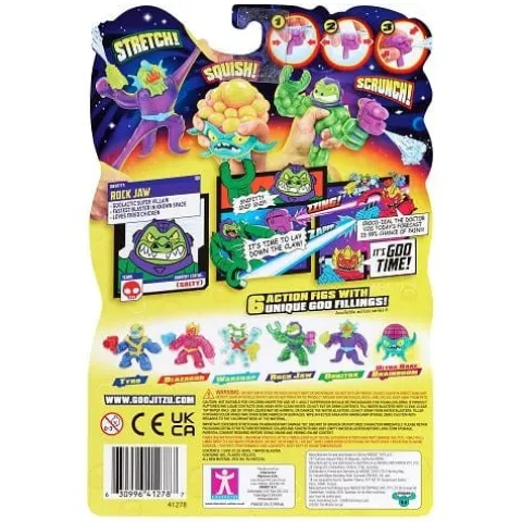 Moose Toys Heroes of Goo Jit Zu Galaxy Blast - Rock Jaw