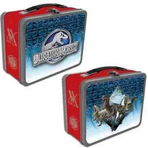 Factory Entertainment Jurassic World Raptors Tin Tote