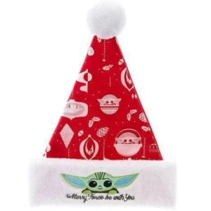 Kurt S. Adler Kurt Adler - Star Wars: The Mandalorian The Child 12-Inch Santa Hat