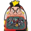 Loungefly Disney Villains Scene Series Queen of Hearts Mini Backpack
