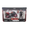 Hasbro Marvel Legends Vehicle Series 6-inch Black Widow with Motorcycle