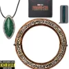 Salesone Studios Marvel Shang-Chi Necklace and Glow-in-the-Dark Bracelet Ring Prop Replica Set – Entertainment Earth Exclusive