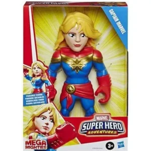 Hasbro Marvel Super Hero Adventures Mega Mighties Captain Marvel 9-Inch Action Figure