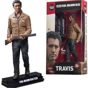 McFarlane Toys Fear the Walking Dead Travis Manawa Color Tops Red Wave #3 Action Figure