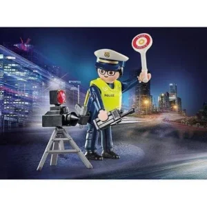 Playmobil 70305 Special Plus Police Officer with Speed Trap Action Figure