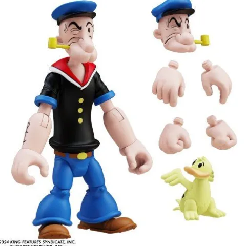 Boss Fight Studio Popeye Classics - Popeye 1st Appearance Black Shirt 1:12 Scale Action Figure