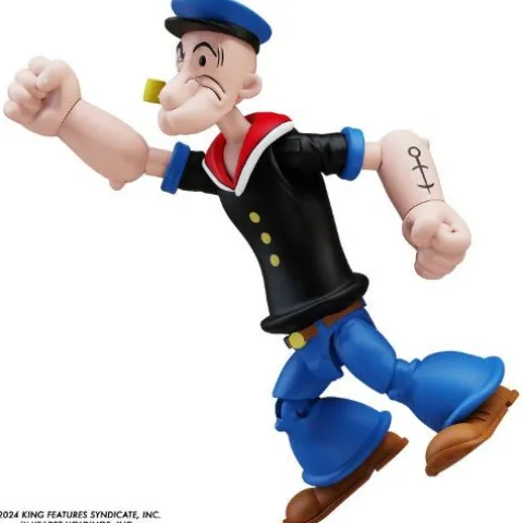 Boss Fight Studio Popeye Classics - Popeye 1st Appearance Black Shirt 1:12 Scale Action Figure