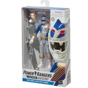 Hasbro Power Rangers Lightning Collection Wild Force Lunar Wolf Ranger 6-Inch Action Figure