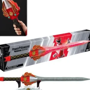 Hasbro Power Rangers Lightning Collection Mighty Morphin Red Ranger Power Sword Prop Replica