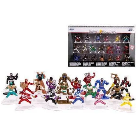 Jada Toys Power Rangers Nano MetalFigs Mini-Figure Wave 1 20-Pack