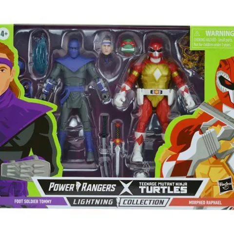 Hasbro Power Rangers X Teenage Mutant Ninja Turtles Lightning Collection Action Figures - Select Figures