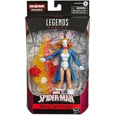 Hasbro Spider-Man Marvel Legends 6-inch White Rabbit Action Figure