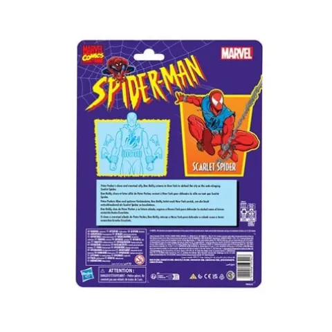 Hasbro Spider-Man Marvel Legends Comic 6-inch Scarlet Spider Action Figure