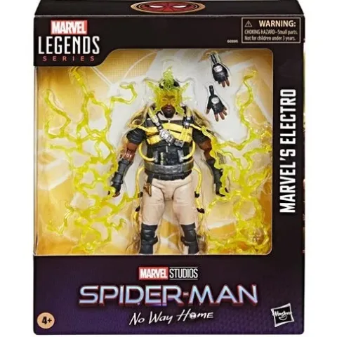 Hasbro Spider-Man: No Way Home Marvel Legends Series Electro 6-Inch Action Figure