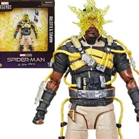 Hasbro Spider-Man: No Way Home Marvel Legends Series Electro 6-Inch Action Figure