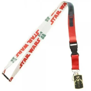 Bioworld Star Wars Boba Fett Madalorian Lanyard