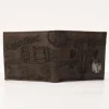Bioworld Star Wars: Mandalorian Etched PU Bifold Wallet - Entertainment Earth Exclusive