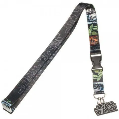 Bioworld Star Wars Multi Character Lanyard