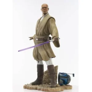 Diamond Select Star Wars Premier Collection AOTC Mace Windu Statue