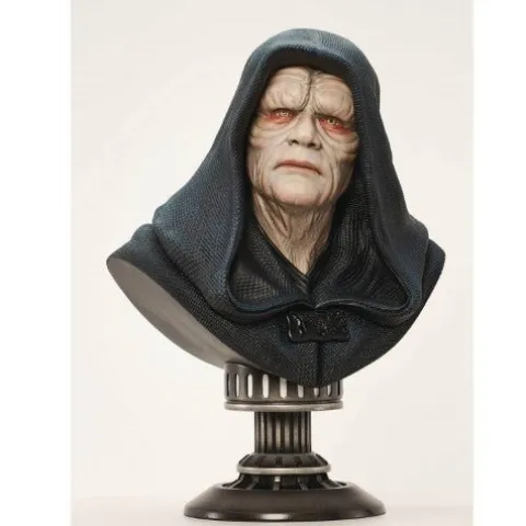 Diamond Select Star Wars ROTJ Emperor Palpatine Legends In 3D 1/2 Scale Bust