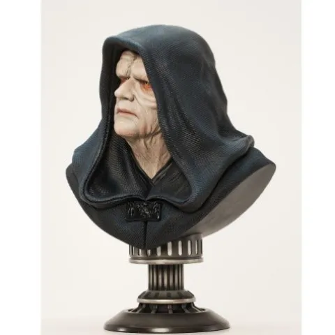 Diamond Select Star Wars ROTJ Emperor Palpatine Legends In 3D 1/2 Scale Bust