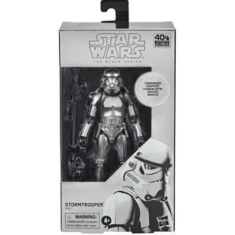 Hasbro Star Wars The Black Series - Stormtrooper - Carbonized - 6-Inch Action Figure