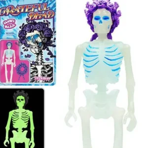 Super7 Grateful Dead Glow-in-the-Dark Bertha 3 3/4-Inch ReAction Figure