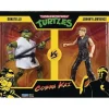 Playmates Teenage Mutant Ninja Turtles X Cobra Kai - Donatello Vs. Johnny Lawrence 2-Pack Action Figures
