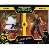 Playmates Teenage Mutant Ninja Turtles X Cobra Kai - Leonardo Vs. Miguel Diaz 2-Pack Action Figures