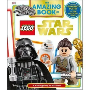 DK Publishing The Amazing Book of LEGO Star Wars Hardcover Book