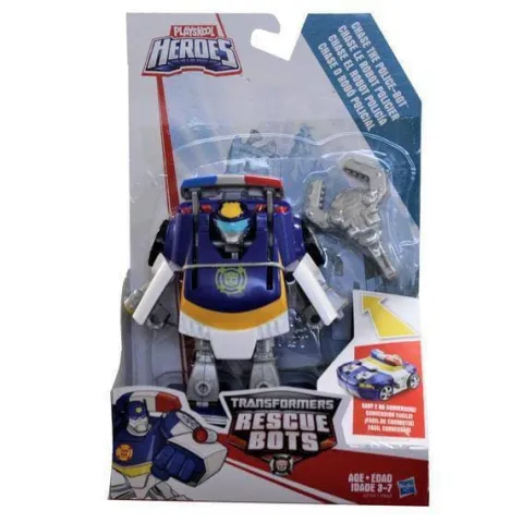 Hasbro Transformers Rescue Bots Transforming Figure - Chase the Police-bot