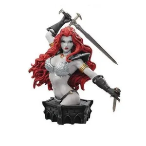 Dynamite Entertainment Women of Dynamite Red Sonja Arthur Adams Black and White Bust