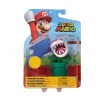 Jakks Pacific World of Nintendo 4-Inch Action Figure - Piranha Plant with Coin