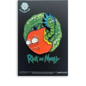 Zen Monkey Studios Zen Monkey: Hungry for Apples, Morty? - Rick and Morty Enamel Pin