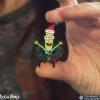 Zen Monkey Studios Zen Monkey: Poopy Butthole Wreath - Rick and Morty Enamel Pin