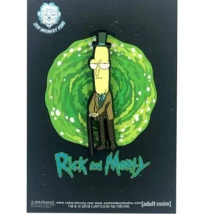 Zen Monkey Studios Zen Monkey: Professor Poopy Buttholel (SEASON 4 EPISODE 3) - Rick and Morty Enamel Pin