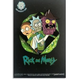 Zen Monkey Studios Zen Monkey: Scary Terry's Piggyback Ride (Famous Moments) - Rick and Morty Enamel Pin