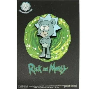 Zen Monkey Studios Zen Monkey: SEASON 4 EPISODE 1 Teddy Rick - Rick and Morty Enamel Pin