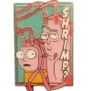 Zen Monkey Studios Zen Monkey: SEASON 4, EPISODE 1 Pastel Shrimp Rick and Morty (Pastel R&M Collection) - Rick and Morty Enamel Pin
