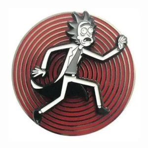 Zen Monkey Studios Zen Monkey: Vertigo Rick Spinner - Rick and Morty Enamel Pin
